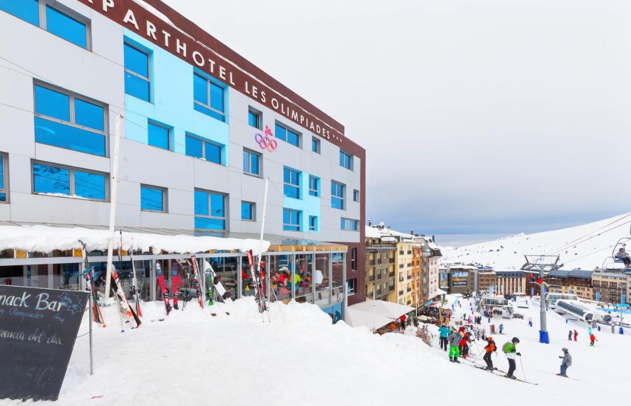 Aparthotel Les Olimpiades Pas De La Casa Luaran gambar